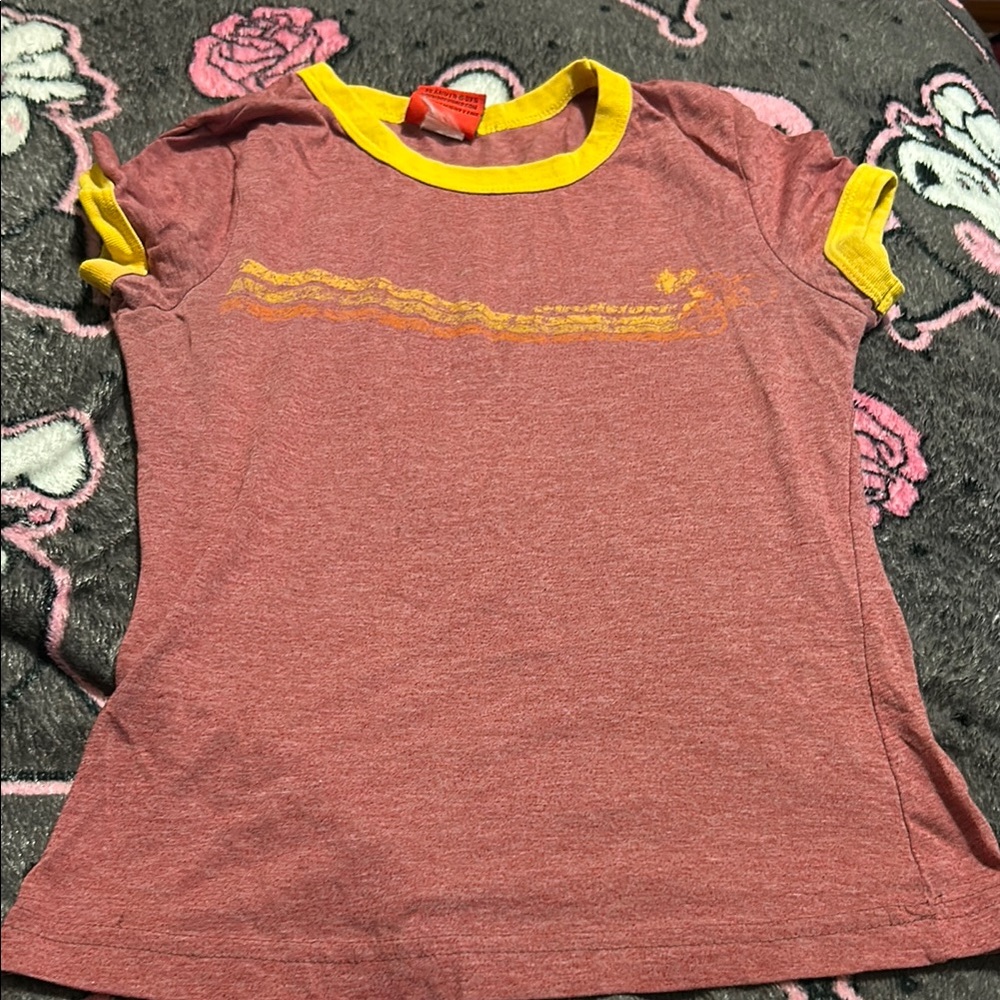 Peanuts Red and Yellow Kids' Tee